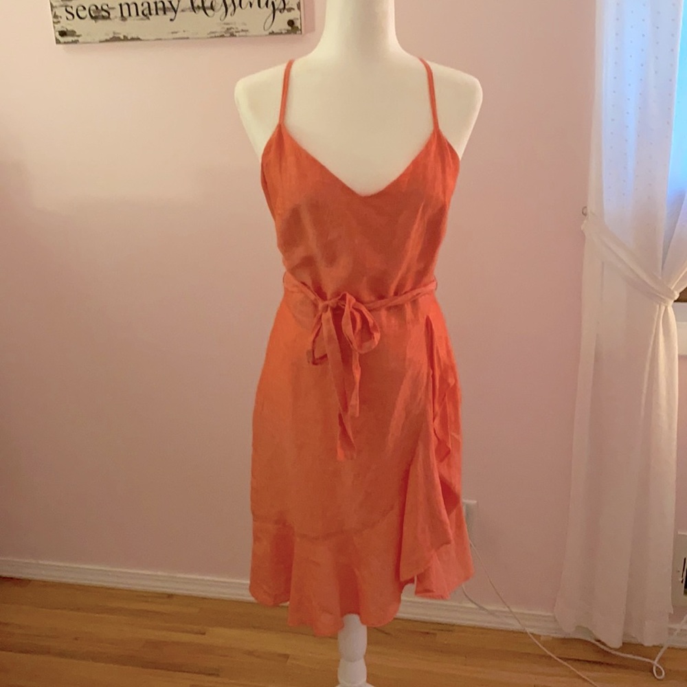Banana Republic Colorful Coral dress